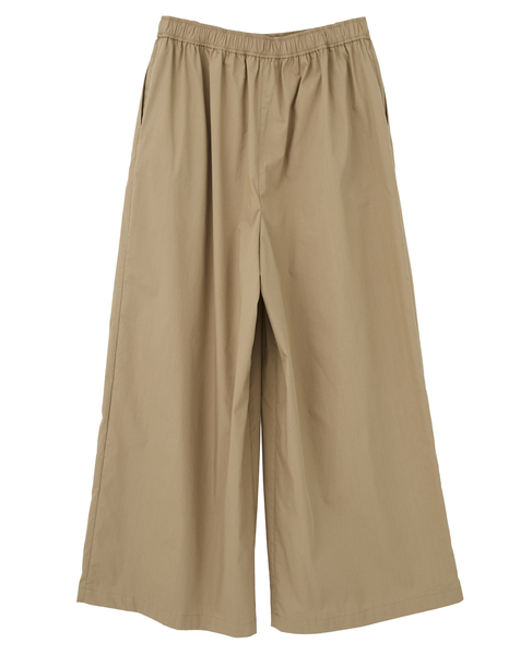 イージーワイドストレートパンツ 詳細画像 ベージュ 8