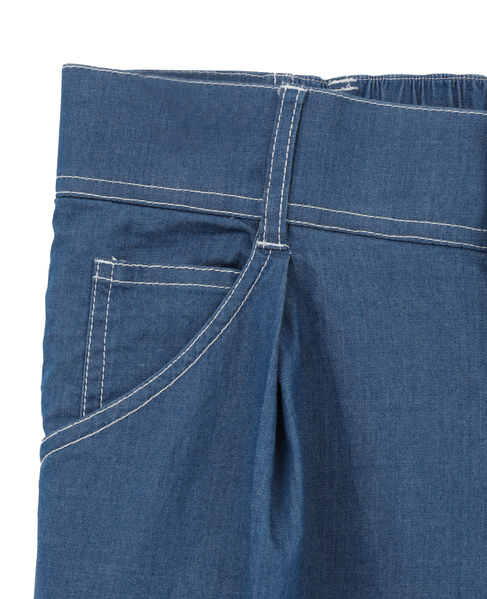 デニムタックパンツ 詳細画像 インディゴブルー 12