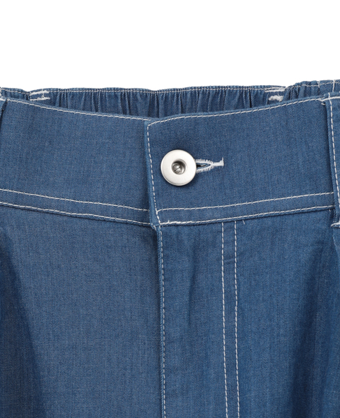 デニムタックパンツ 詳細画像 インディゴブルー 13