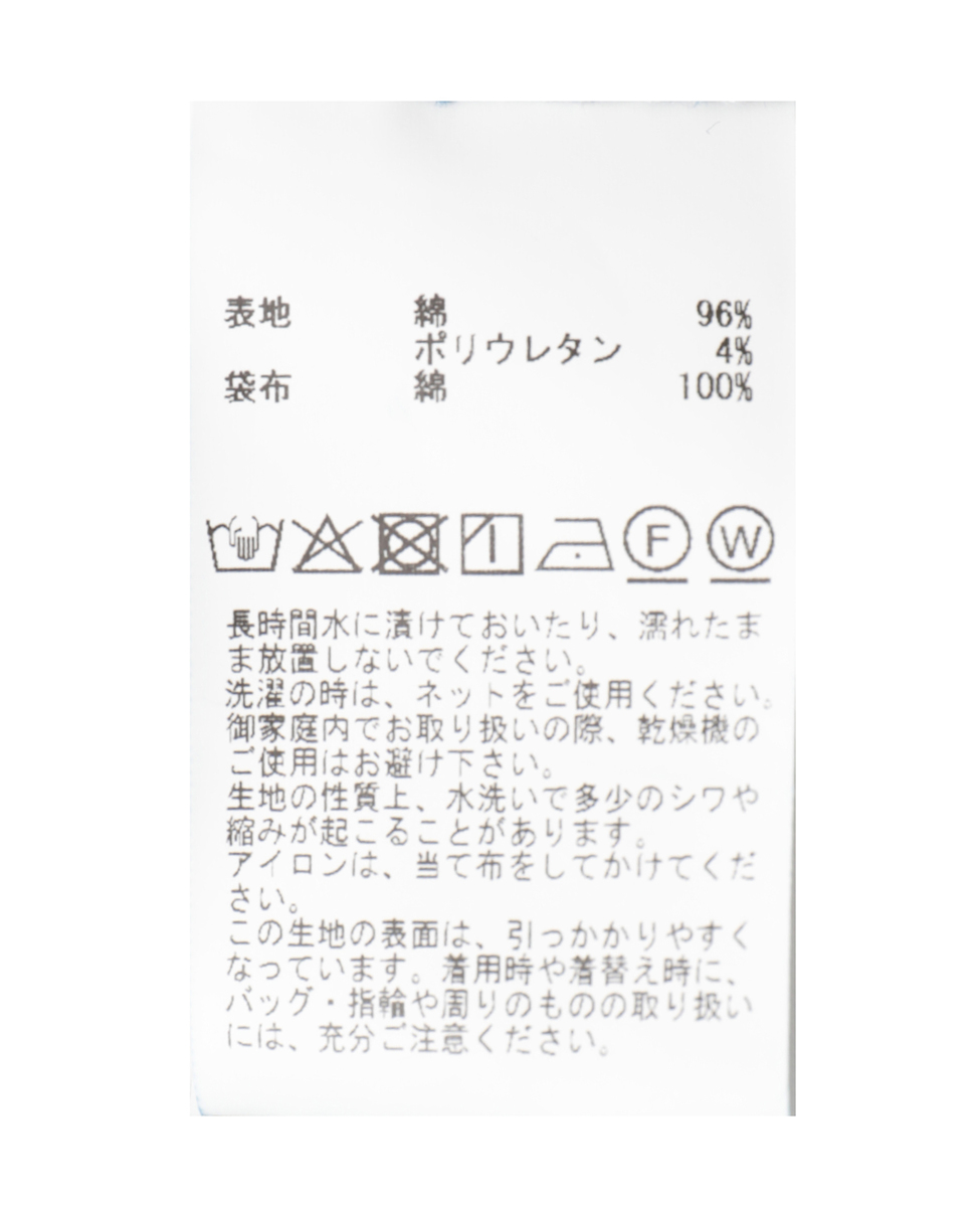 デニムタックパンツ 詳細画像 インディゴブルー 22