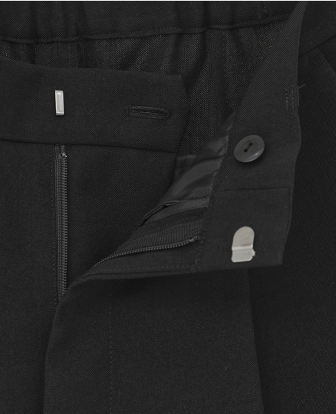 ペグトップパンツ 詳細画像 ブラック 8