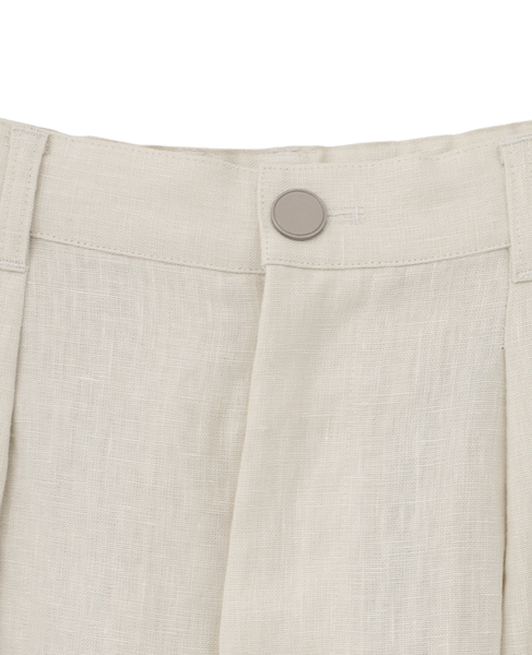 リネンタックワイドパンツ 詳細画像 ベージュ 12
