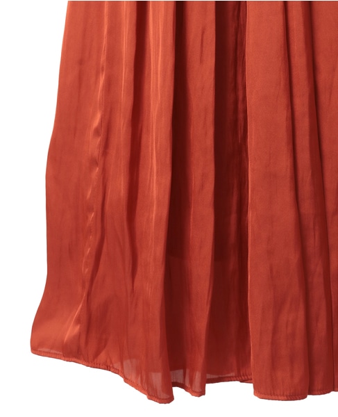 【定番】ギャザースカート 詳細画像 オレンジ 12