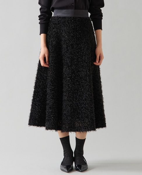 チュールフェザースカート 詳細画像 ブラック 1