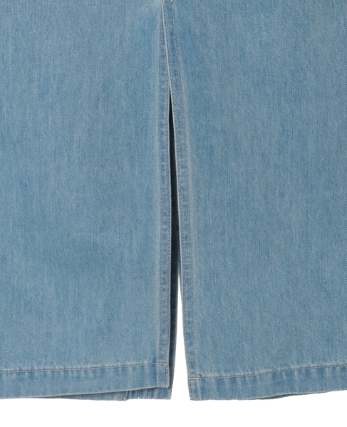 デニムタイトマキシスカート 詳細画像 ブリーチブルー 10