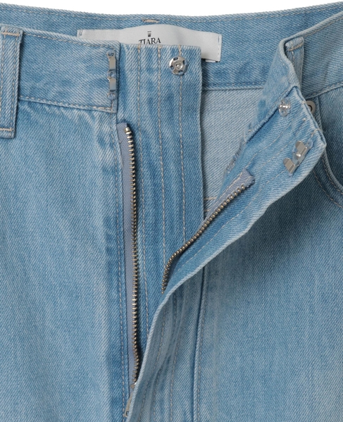 デニムタイトマキシスカート 詳細画像 ブリーチブルー 6