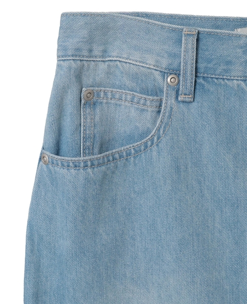 デニムタイトマキシスカート 詳細画像 ブリーチブルー 7