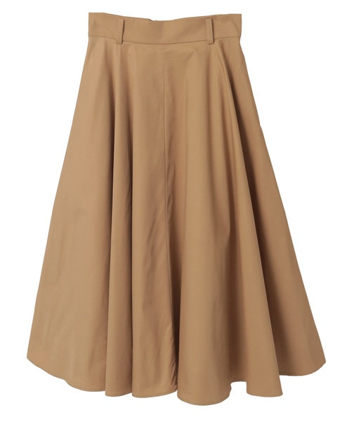 サーキュラーフレアスカート 詳細画像 ベージュ 6