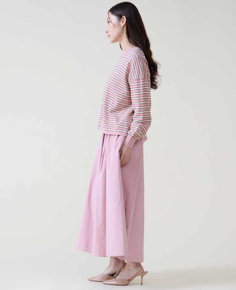 アシンメトリータックスカート 詳細画像 ピンク 8