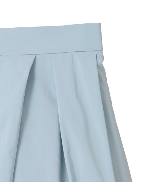 アシンメトリータックスカート 詳細画像 サックス 15