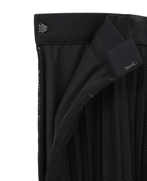 メッシュプリーツスカート 詳細画像 ブラック 14