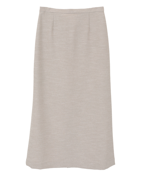 シンプルロングタイトスカート 詳細画像 ベージュ 7