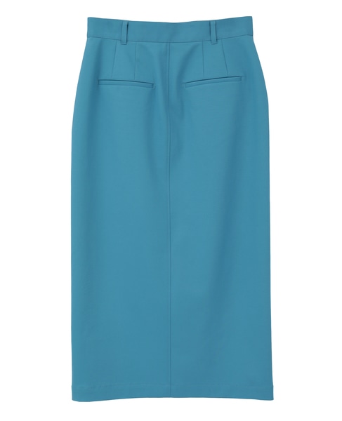 ストレッチタイトスカート 詳細画像 ブルー 2