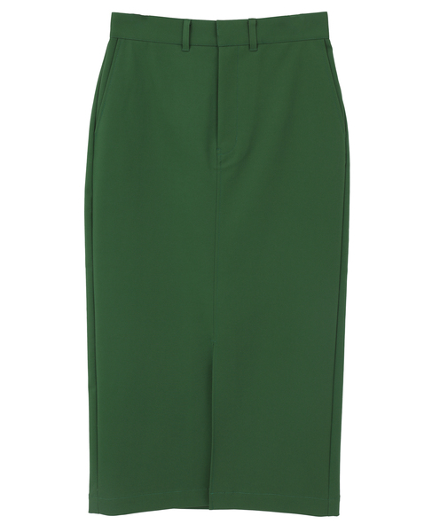 ストレッチタイトスカート 詳細画像 グリーン 15
