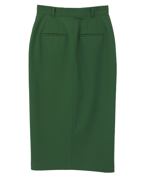 ストレッチタイトスカート 詳細画像 グリーン 16
