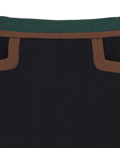 カラーブロックタイトスカート 詳細画像 ネイビー 10