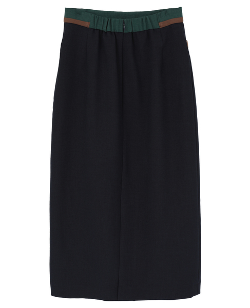 カラーブロックタイトスカート 詳細画像 ネイビー 9