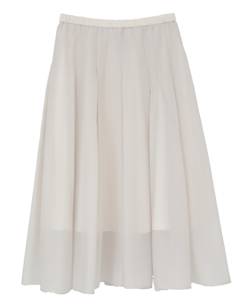 シアータックスカート 詳細画像 アイボリー 7