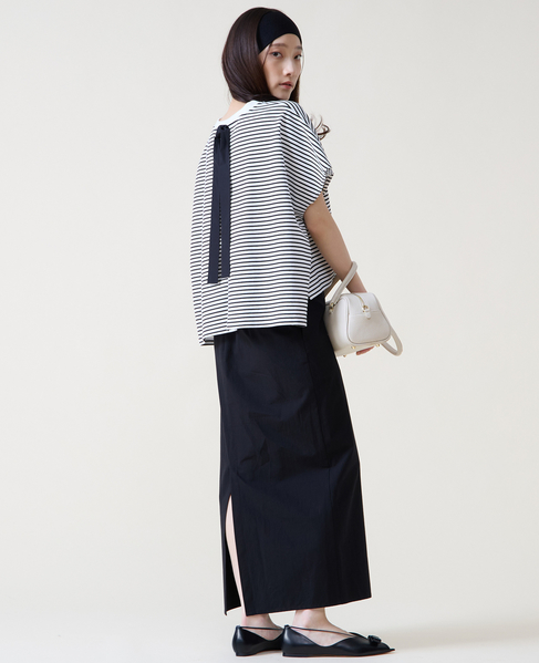 タックコクーンスカート 詳細画像 ブラック 5