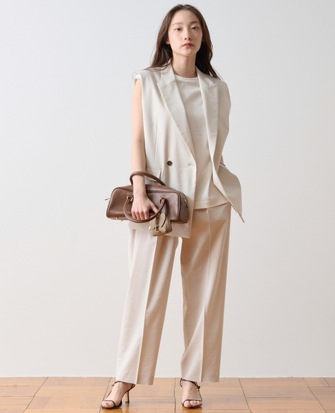 ダブルテーラードジレ 詳細画像 アイボリー 1