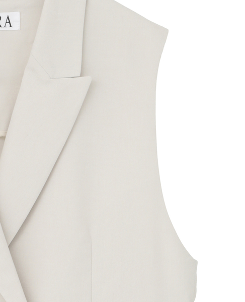 ダブルテーラードジレ 詳細画像 アイボリー 10