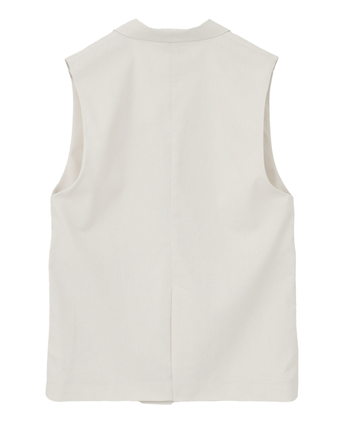 ダブルテーラードジレ 詳細画像 アイボリー 8