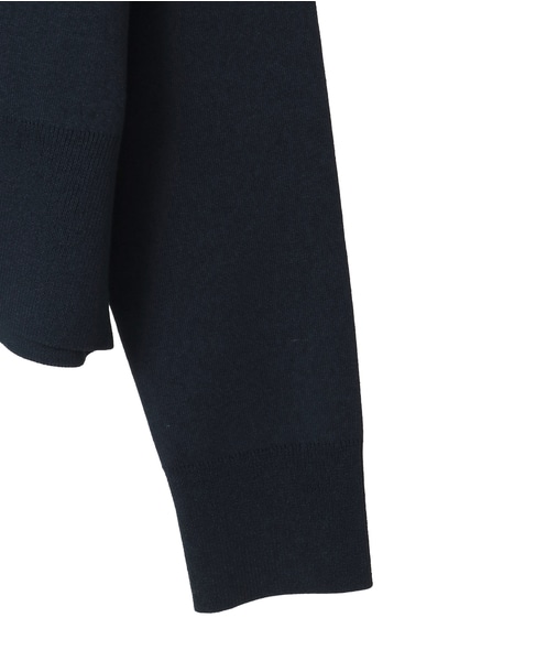 フリルカラーカーディガン 詳細画像 ネイビー 4