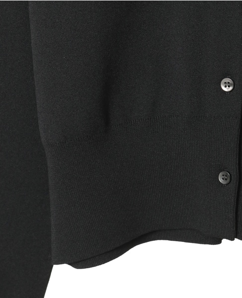 フリルカラーカーディガン 詳細画像 ブラック 10