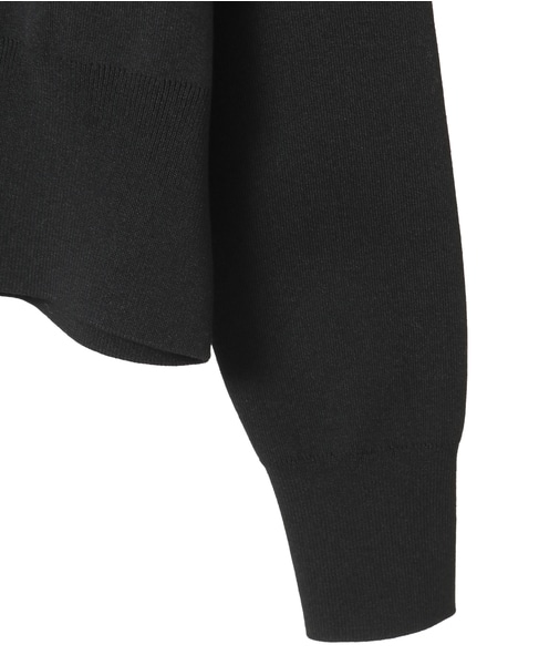 フリルカラーカーディガン 詳細画像 ブラック 9