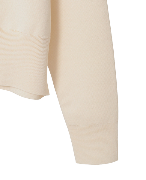 フリルカラーカーディガン 詳細画像 アイボリー 4