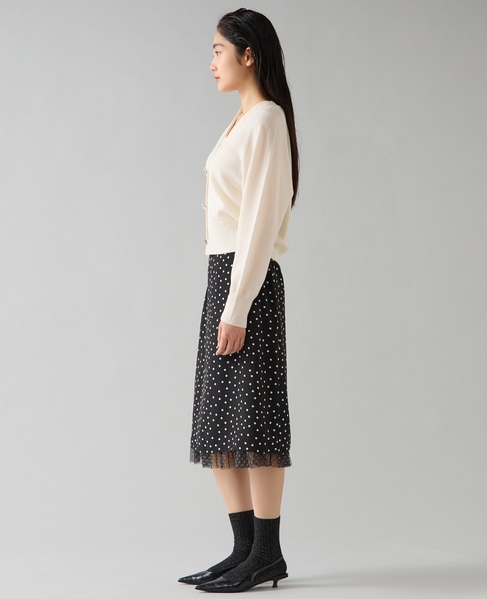 ビジューボタンカーディガン 詳細画像 ホワイト 4