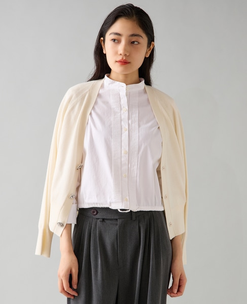 ビジューボタンカーディガン 詳細画像 ホワイト 7