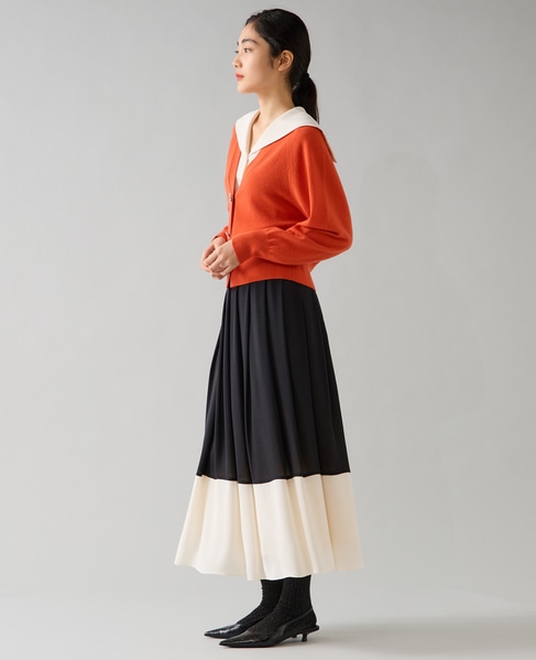 ビジューボタンカーディガン 詳細画像 オレンジ 6