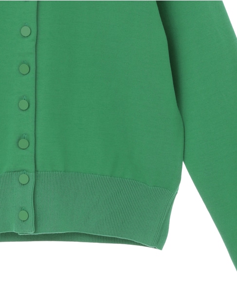 アクセントボタンカーディガン 詳細画像 グリーン 8