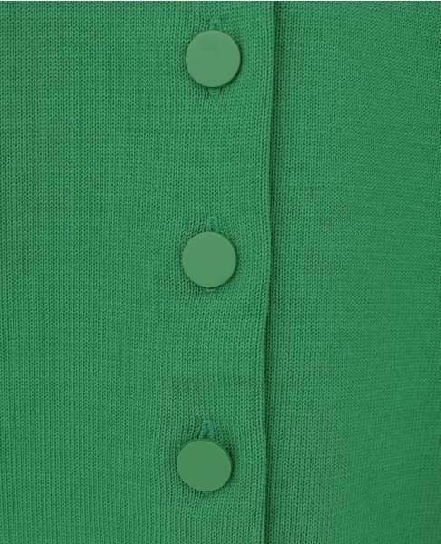 アクセントボタンカーディガン 詳細画像 グリーン 9