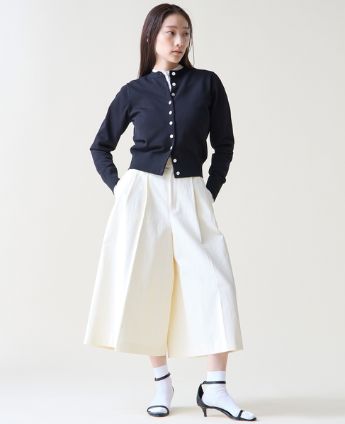 アクセントボタンカーディガン 詳細画像 ブラック 4