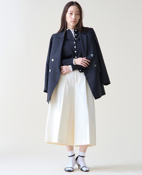 アクセントボタンカーディガン 詳細画像 ブラック 5