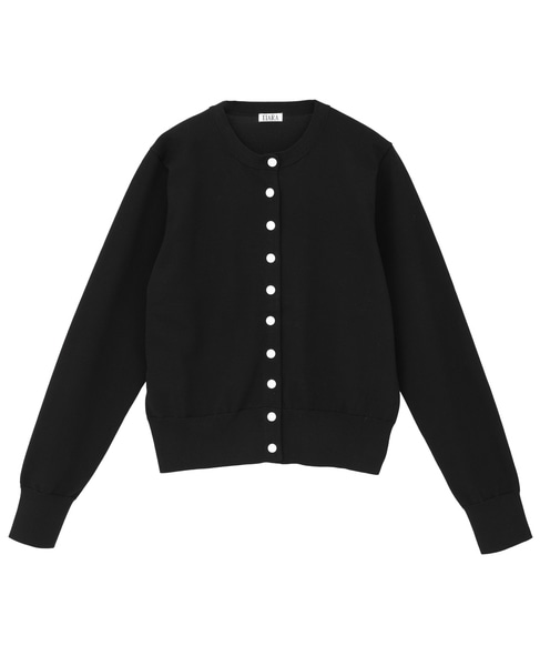 アクセントボタンカーディガン 詳細画像 ブラック 8