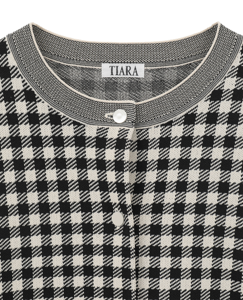 ギンガムカーディガン 詳細画像 アイボリー 16