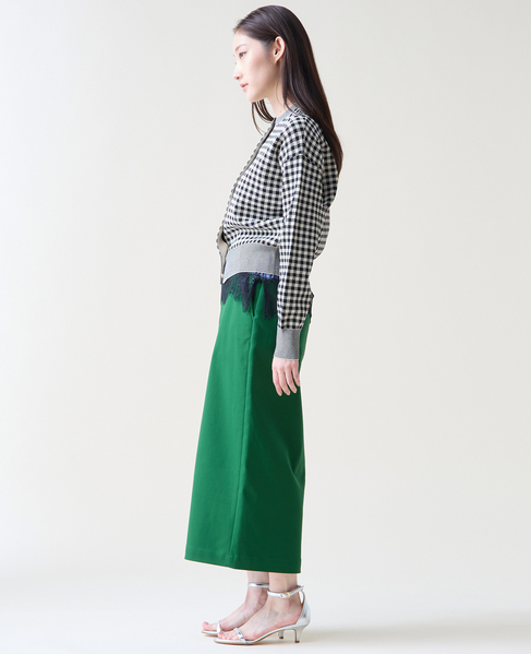 ギンガムカーディガン 詳細画像 アイボリー 5