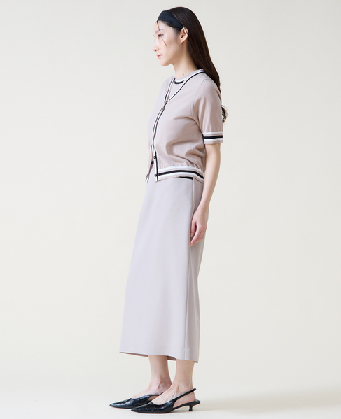 トリプルラインカーディガン 詳細画像 ベージュ 4