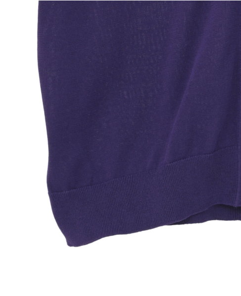 トリプルラインカーディガン 詳細画像 パープル 10