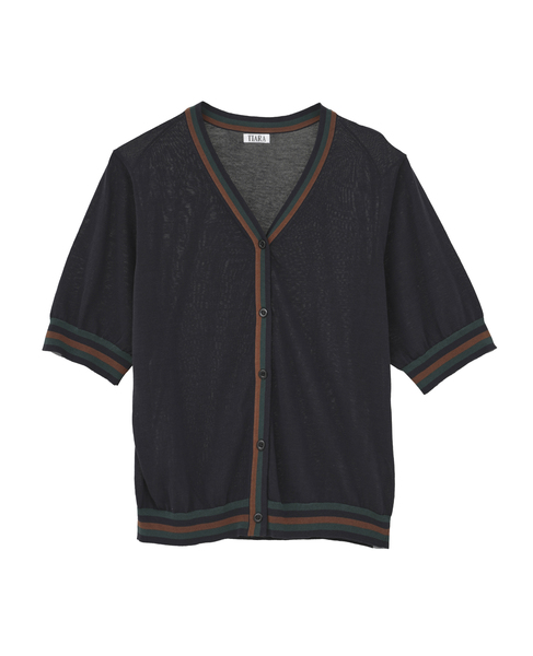 トリプルラインカーディガン 詳細画像 ネイビー 6