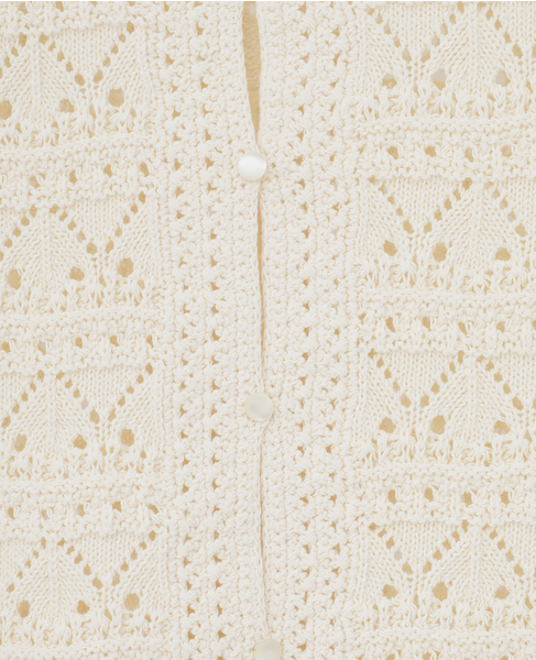 クロシェライクベスト 詳細画像 アイボリー 10