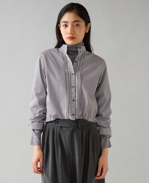 ハイゲージリブニット 詳細画像 杢グレー 4