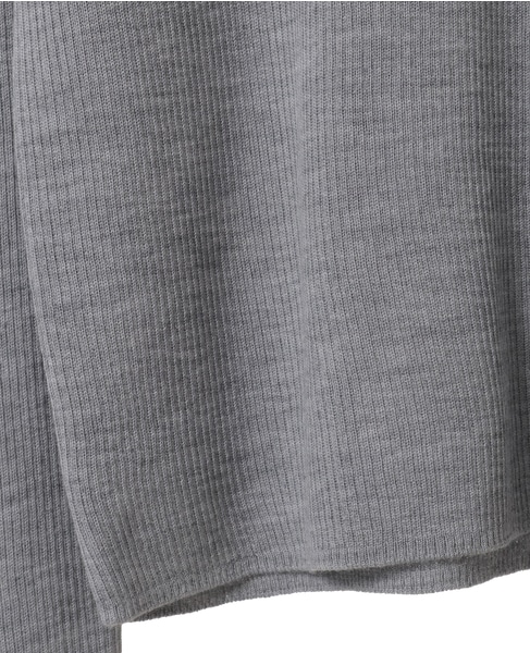 ハイゲージリブニット 詳細画像 杢グレー 9