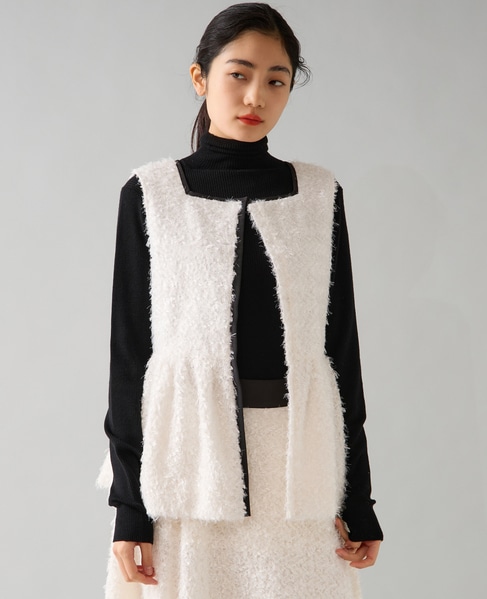 ハイゲージリブニット 詳細画像 ブラック 7