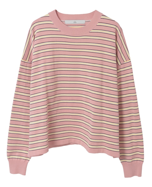 マルチボーダーニット 詳細画像 ピンク 16