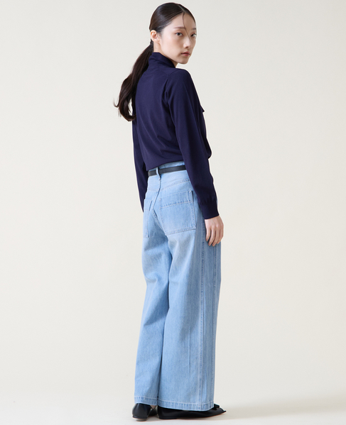 リボンタイニット 詳細画像 ネイビー 13