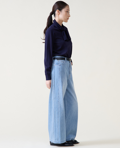 リボンタイニット 詳細画像 ネイビー 14